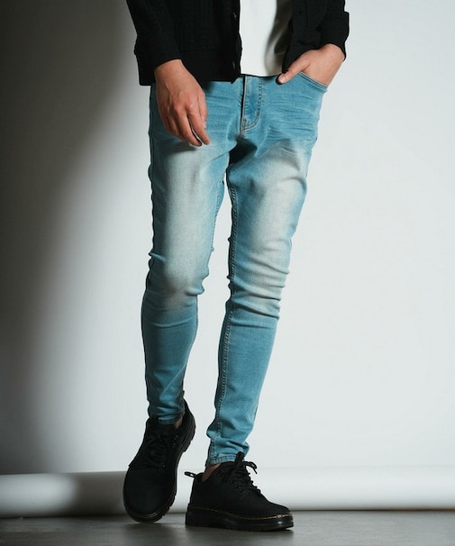 サルエルスーパースキニーデニム