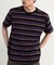 ダメージ加工ボーダーTシャツ