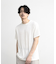 ストライプジャガード杢Tシャツ