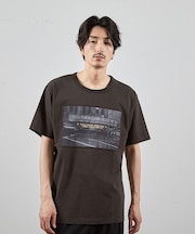 アメリカンコットンロゴプリントTシャツ