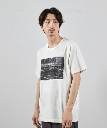 アメリカンコットンロゴプリントTシャツ