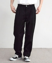 T/Cツイルタックワイドテーパードパンツ