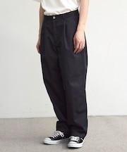 T/Cツイルタックワイドテーパードパンツ