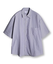 4WAYサッカーストライプシャツ<ストレッチ><EASY CARE>