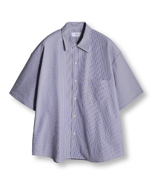 4WAYサッカーストライプシャツ<ストレッチ><EASY CARE>