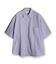 4WAYサッカーストライプシャツ<ストレッチ><EASY CARE>