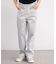 ストレッチスラブデニムルーズストレートパンツ