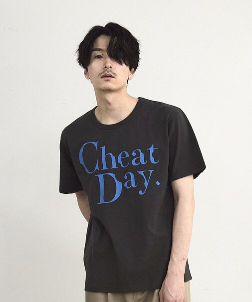 アメリカンコットンロゴプリントTシャツ