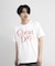 アメリカンコットンロゴプリントTシャツ