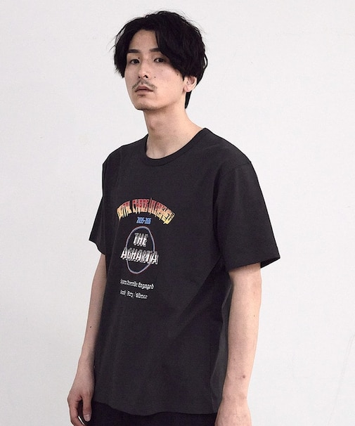 アメリカンコットンロゴプリントTシャツ