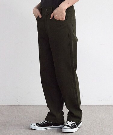 20/10ツイル5ポケットルーズストレートパン