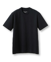 【ACTIVE TAILOR/アクティブテイラー】シルケットスムースクルーネックTシャツ＜接触冷感 / UVカット＞