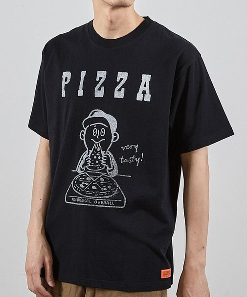 ユニバーサルオーバーオール別注　WINDY JRビンテージ加工プリントTシャツ