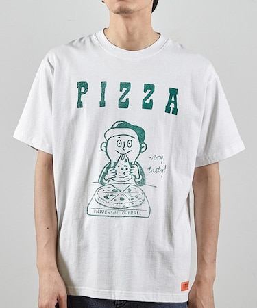 ユニバーサルオーバーオール別注　WINDY JRビンテージ加工プリントTシャツ