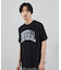 ユニバーサルオーバーオール別注ビンテージ加工プリントTシャツ