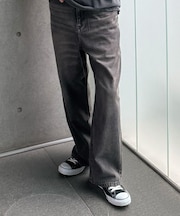【WEB限定】DENIM BAGGY WIDE PANTS/ルーズフィット/バギーデニムパンツ
