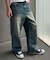 【WEB限定】DENIM BAGGY WIDE PANTS/ルーズフィット/バギーデニムパンツ