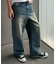 【WEB限定】DENIM BAGGY WIDE PANTS/ルーズフィット/バギーデニムパンツ