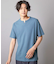 リンクスジャガード キーネックTシャツ