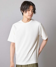 ジャガードストライプTシャツ