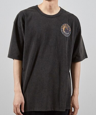 ビンテージサークルロゴピグメントTシャツ