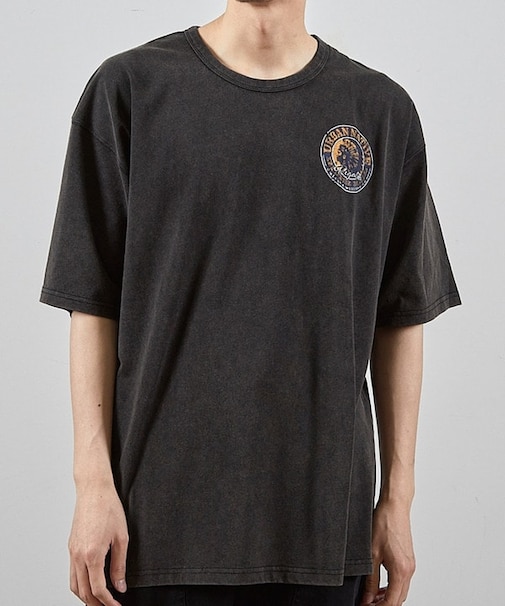 ビンテージサークルロゴピグメントTシャツ