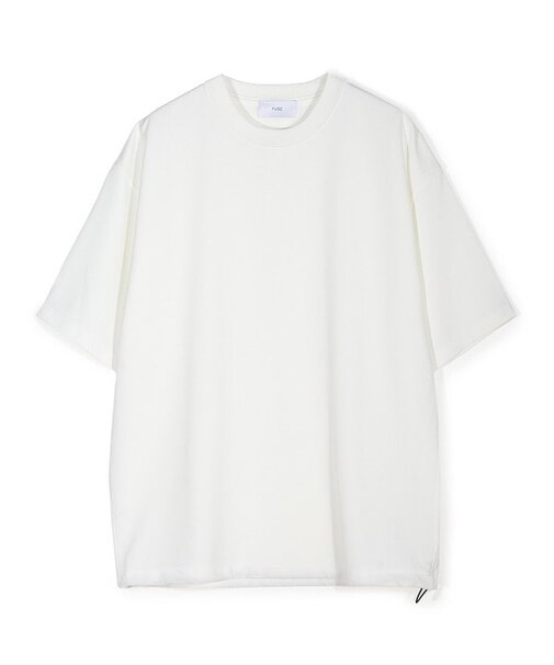 シアサッカー調ルーズフィットTEE