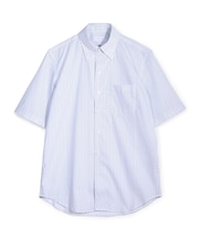 【ACTIVE TAILOR】 コットンドレスハーフスリーブシャツ