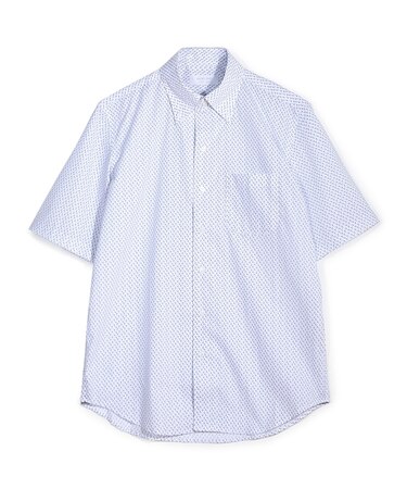 【ACTIVE TAILOR】 コットンドレスハーフスリーブシャツ