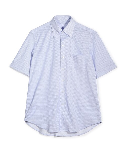 【ACTIVE TAILOR】 コットンドレスハーフスリーブシャツ