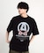 【CHAOTIC】別注アナーキーポルカドットプリントオーバーサイズTシャツ