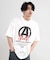 【CHAOTIC】別注アナーキーポルカドットプリントオーバーサイズTシャツ
