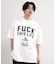 【CHAOTIC】別注FUCK THIS LIFEプリントオーバーサイズTシャツ