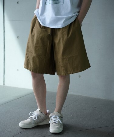 ヴィンテージツイルルーズショートパンツ