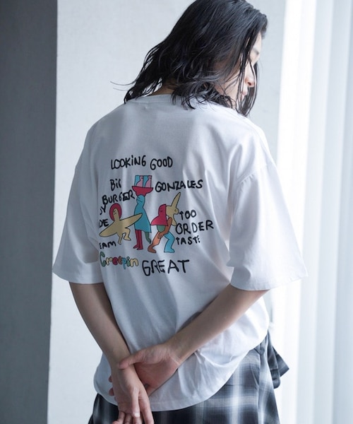 マドメド　ヒス子 Tシャツ BABY DON'T CRY / DISTORTION DAYS ( macorodriguez )の