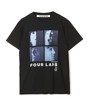 【THE CULTURE CODE x Klaus Voormann x MEN'S BIGI 】別注プリントT＜Four Lads＞