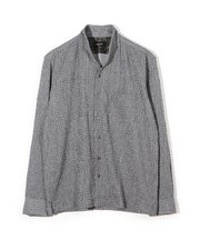 シャーリング楊柳 シャツブルゾン＜ストレッチ＞