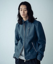 SHEEP LEATHER/シープレザー シングルライダースジャケット
