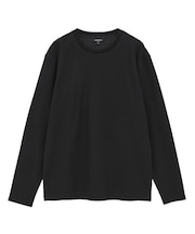 シャーリングジャカードロングスリーブTシャツ