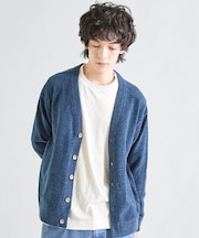 ルーズフィットモールニットカーディガン