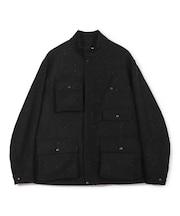 【50th Anniv . 菊池武夫】HARRIS TWEED COLOR NEP BLOUSON