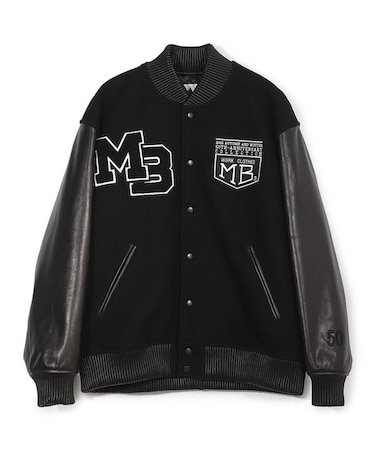 【50th Anniv . 菊池武夫】WOOL MELTON STADIUM JAMPER