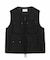 【50th Anniv . 菊池武夫】HARRIS TWEED COLOR NEP VEST