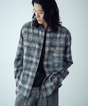 ブリーチチェックシャツ