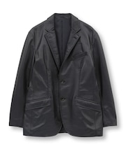 シープレザーテーラードジャケット