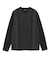 ニットコンビ フェイクスエード長袖Tシャツ