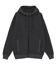 ハニカムニット ジップパーカー