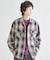 チェックボードシャツブルゾン