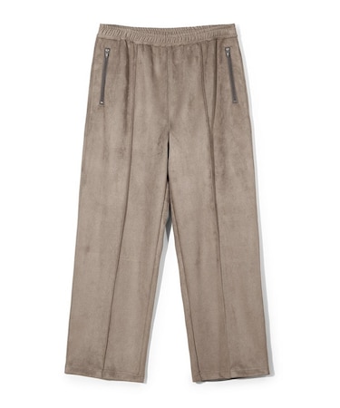 【50th Anniv . 中田 慎介】 SUEDE LIKE/HOUND’S TOOTH TRACK PANTS