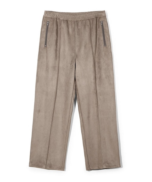 【50th Anniv . 中田 慎介】 SUEDE LIKE/HOUND’S TOOTH TRACK PANTS